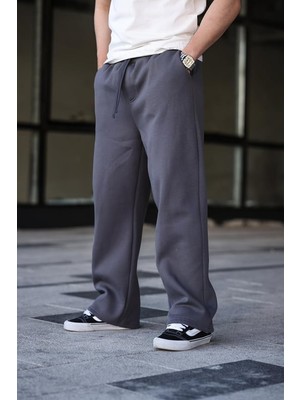 Füme Rahat Kesim Erkek Eşofman Altı E6578