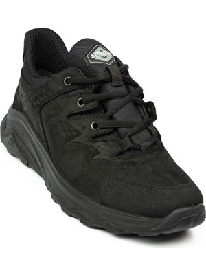 Scooter 2040 Su Geçirmez Siyah Nubuk Deri Erkek Outdoor Ayakkabı