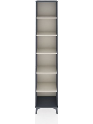 Dienni Arges Dolap 5 Raflı 44X30X221 Antrasit-Aytaşı