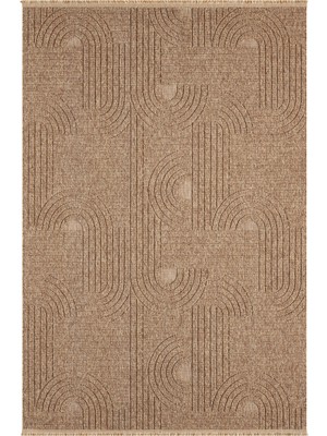 Seyran Halı Loopy Kahve Halı Salon Oturma Odası Çocuk Odası Yatak Odası Halısı 623