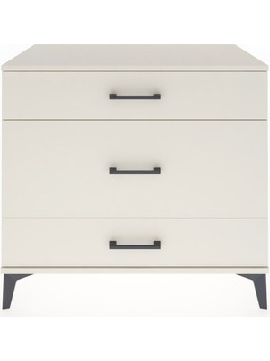 Dienni Hyperion Şifonyer 3 Çekmeceli 88X44X80 Aytaşı-Aytaşı