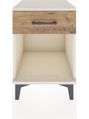 Dienni Hyperion Komodin Tek Çekmeceli 44X44X64 Aytaşı-Çam