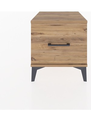 Dienni Hyperion Komodin Tek Çekmeceli 44X44X48 Çam-Çam
