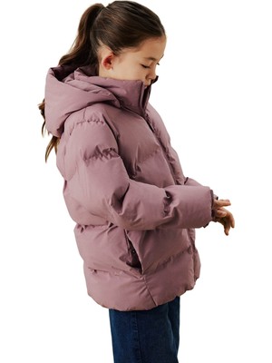 Name It Nknmusk Puffer Jacket Tb Mor Unisex Çocuk Mont