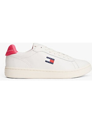 Tommy Hilfiger Kadın Beyaz Sneaker