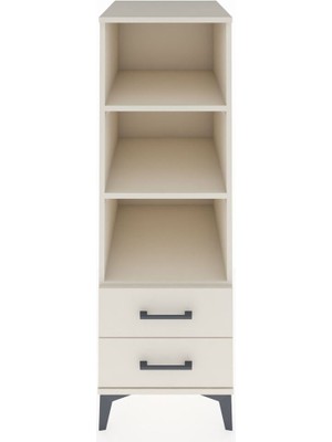 Dienni Kronos Dolap 3 Raflı 2 Çekmeceli 44X59X134 Aytaşı-Aytaşı