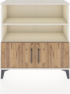 Dienni Arges Şifonyer 3 Raflı 2 Kapaklı 88X30X96 Aytaşı-Çam