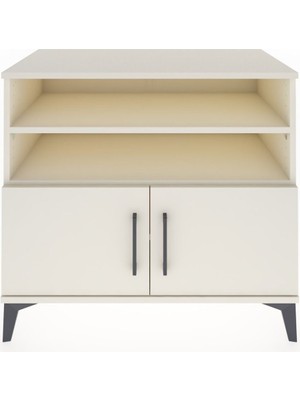 Dienni Hyperion Şifonyer 3 Raflı 2 Kapaklı 88X44X80 Aytaşı-Aytaşı