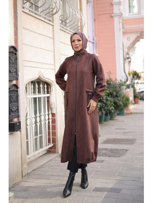 Kadeem Giyim Rüya Süet Kaban - 422529