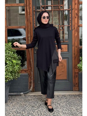 Naki & Mascara Tunik 56MK2142 Siyah