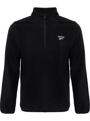 Reebok Pıer Polar Hz Siyah Erkek Polar Sweatshirt