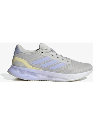 adidas Runfalcon 5 Kadın Gri Koşu Ayakkabısı.-