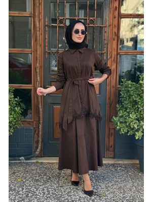 Almarwah Etekli Takım 202928 Kahve