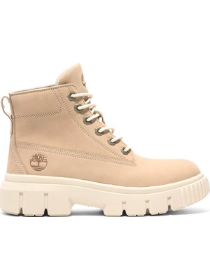 Timberland Greyfield Mıd Lace Up Bej Kadın Outdoor Bot