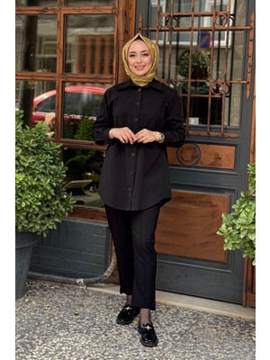 Heddy & Nurcan Çetin Nurcan Çetin Tunik 24281 Siyah