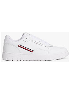 Tommy Hilfiger Erkek Beyaz Sneaker