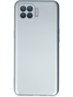 Oppo Reno 4 Lite Kılıf Içi Kadife Kaplı Nano Silikon Kapak - Sky Blue