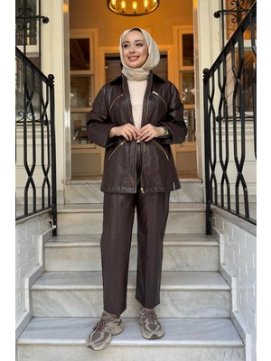 Naki & Mascara Ceket 56MK1108 Kahve