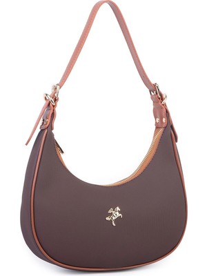 Nas Bag Omuz Çantası Ayarlanabilir Spor  Askılı Çapraz Çanta  Kahve Taba Lacste