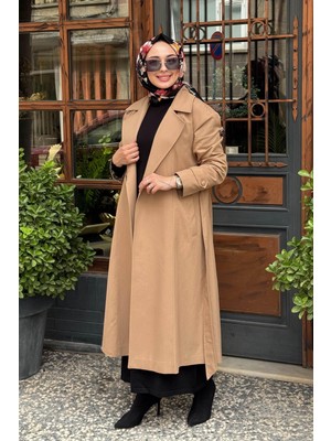 Kayra Trençkot KA-A25-14019 Bej