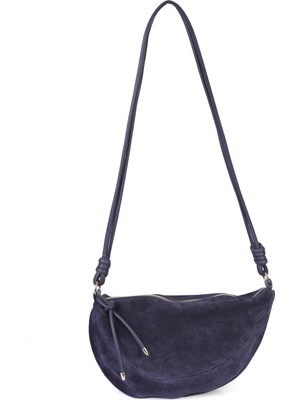 Alessia Bag Clara Hakiki Deri Düğümlü Askılı Omuz Çantası