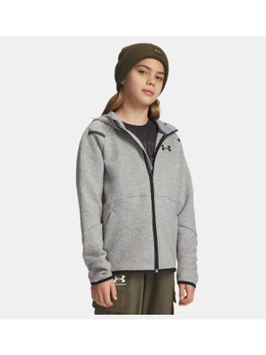 Under Armour Çocuk Ua Unstoppable Fleece Tam Fermuarlı Sweatshirt 1386687-011