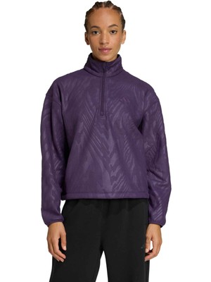 adidas  Kadın Mor  Ceket AOP POLARFLEECE JX7402