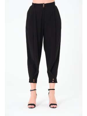 Sortie Collection Paça Düğmeli Pantolon