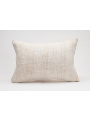 Kilim Wholesale El Yapımı Kilimden Yapılmış Vintage Kırlent Kılıfı, Yün, 40X60 cm