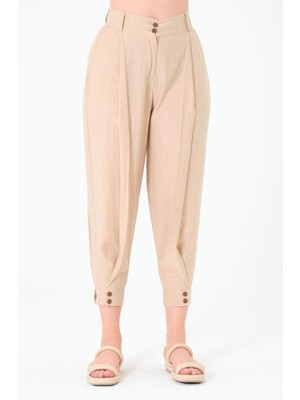 Sortie Collection Paça Düğmeli Pantolon