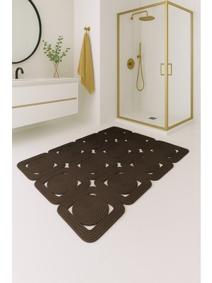 MaVaux Solena Jüt Hasır Dikdörtgen Şık Kilim Halı Paspas Yolluk Evinizi Şımartın Tarzınızı Yansıtın