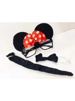 Çılgın Tahtakale Minnie Mouse Kostüm Seti