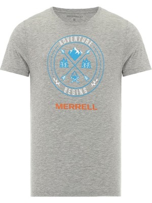 Merrell Term Erkek Gri Tişört