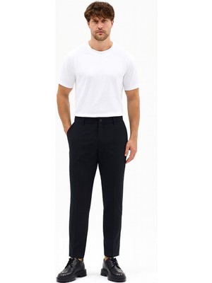 Erkek Streç Kumaş Relaxed Beli Lastikli Jogger Pantolon