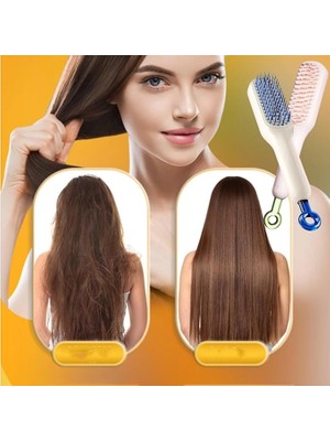 Çılgın Tahtakale Kendini Temizleyen Saç Tarağı