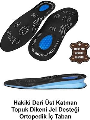 Izci Form Hakiki Deri Ortopedik Iç Tabanlık Astar