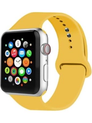 Adige Apple Watch 11 46MM Kordon Kayış Silikon Soft