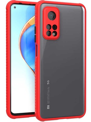 Xiaomi Mi 10T 5g Kılıf ​​aden Kaff Kapak-Kırmızı