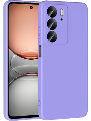 Realme C75 Kılıf Aden Mara Lansman Kapak - Lila