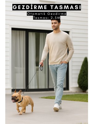 Köpek Gezdirme Tasması Otomatik Ayarlanabilir Yapıda Casapetra
