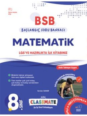 8. Sınıf Classmate Başlangıç Matematik Soru Bankası / Kolektif / Okyanus Yayınları / 9786259692210