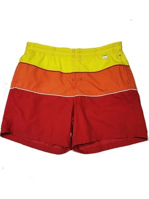 Kapsulavm Black Spade Erkek Sarı Deniz Şortu 8218