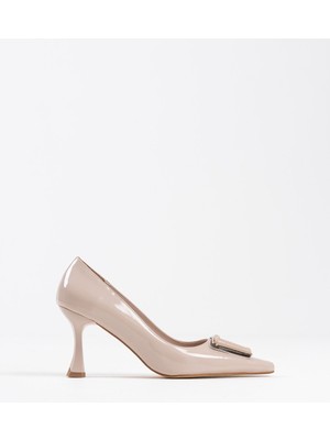 Trendella Nora Kadın Bej Rugan Ayakkabı