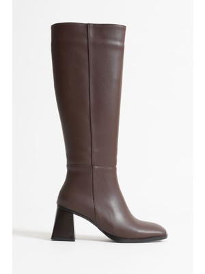 Trendella Arden Kadın Acı Kahve Kışlık Çizme