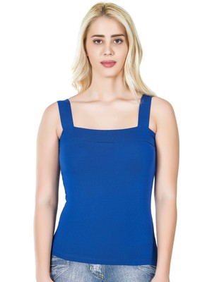 Kapsulavm Derya Kurşun Kare Yaka Kadın Atlet 219