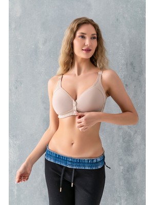 Kapsulavm Çıtçıtlı Toparlayıcı Minimizer  Sütyen Cappucino (MGP11991)