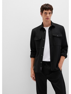 Mavi Mavi Black Siyah Cepli Gömlek 0211729-900