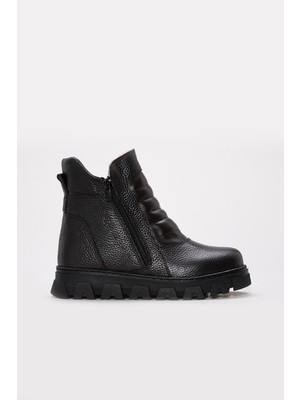 Fast Step Hakiki Deri Kürklü  Unisex Klasik Bot 770KXA260WX