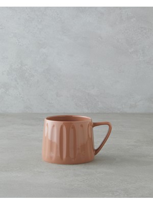 English Home Daphne New Bone China Kupa 320 ml Açık Kahverengi