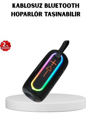 Astraltech Kablosuz Hoparlör - Bluetooth 5.1, Güçlü Bas ve 10 Metre Menzil